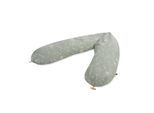 Stillkissen JULIUS ZÖLLNER "Wildflower", grün, B:25cm H:15cm L:190cm, Baumwolle, Funktionskissen, Stillkissen