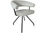 Stuhl HOME AFFAIRE "Stuhl Ibiza", beige (beige, schwarz, beige), B:58cm H:48cm T:45cm, Stühle, Stuhl, tolle Optik