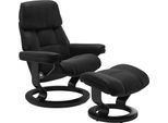 Relaxsessel STRESSLESS "Ruby", schwarz (schwarz paloma), B:74cm H:97cm T:74cm, Leder PALOMA: Paloma ist ein durchgefärbtes Semianilin-Möbelleder mit natürlicher Narbung. Es wurde mit einer leichten Oberflächenbehandlung versehen, um es beständiger zu machen. Paloma ist weich im Griff und hat eine warme Ausstrahlung. Es ist atmungsaktiv und feuchtigkeitsabsorbierend. Paloma wird besonders von all j