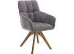 Drehstuhl HOME AFFAIRE, beige (beige, weiß, beige), B:61cm H:90cm T:66cm, Stühle, Drehstuhl