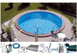 Rundpool MY POOL BWT "PREMIUM", weiß, H:135cm Ø:350cm, Schwimmbecken, Rundpool, Tiefe 1,35 m, in versch, Größen erhältlich