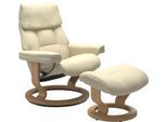 Relaxsessel STRESSLESS "Ruby", beige (vanilla paloma), B:74cm H:97cm T:74cm, Leder PALOMA: Paloma ist ein durchgefärbtes Semianilin-Möbelleder mit natürlicher Narbung. Es wurde mit einer leichten Oberflächenbehandlung versehen, um es beständiger zu machen. Paloma ist weich im Griff und hat eine warme Ausstrahlung. Es ist atmungsaktiv und feuchtigkeitsabsorbierend. Paloma wird besonders von all jen