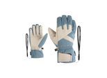 Skihandschuhe ZIENER "GETTER-Z AS AW glove man", Herren, Gr. 10, blau (iron sky cord), Materialmix, Handschuhe Skihandschuhe