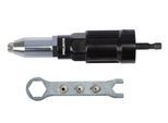 PROFI-Blindnietvorsatz-Adapter PROJAHN, o. Griff, f. Blindnieten Ø 2,4-5,0 mm, inkl. Mundstücke