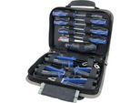Werkzeugmappe PROJAHN proficraft, 12-tlg., in ergonom. Stofftragetasche, B295xT230xH65 mm