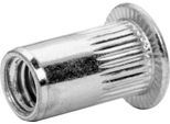 Blindnietmuttern Rapid, Stahl verzinkt, mit Bohrer, für Klemmlängen 0,5 - 2,5 mm & Schrauben ø 5 mm, 20 Stück