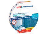 Doppelseitiges Klebeband tesa Powerbond®, 5 m x 19 mm, für Spiegel im Innenbereich bis 700 x 700 mm