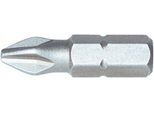 Kreuzschlitz-Pozidriv-Bit WIHA, PZ 2, Antrieb 1/4 Zoll, C 6,3, L 25 mm