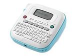 Brother Etikettendrucker P-Touch PT-N20, monochromer Thermotransferdruck, für Bänder bis B 12 mm, 180 dpi, 12 mm/s, LC-Display, blau-weiss