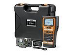 Brother Etikettendrucker P-Touch PT-E560BTVP, monochromer Thermotransferdruck, 180 x 128 dpi, 30 mm/s, Bluetooth/USB, inkl. Zubehör, orange-schwarz