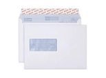 ELCO Proclima Briefumschlag C5, Fenster links, haftklebend, 100 g/m², 162 x 229 mm, weiss, Recyclingpapier, Blauer Engel, 500 Stk.