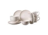 Ritzenhoff Breker Frühstücksservice Milla, Creme, Keramik, 12-teilig, 18x24x39 cm, Essen & Trinken, Geschirr, Geschirr-Sets, Kaffeeservice