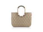 Reisenthel Einkaufstasche Loopshopper L frame rhombus olive, rhombus olive, 46x34.5x25 cm, großes Hauptfach, Freizeit, Koffer & Taschen, Einkaufstaschen