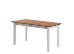 Esstisch OTTO HOME "Dakota", gelb (weiß, honigfarben), B:160cm H:75cm T:80cm, Tische, Esstisch, aus massivem Kiefernholz, ausziehbar, Breite 160-200 cm