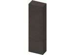 Mehrzweckschrank HOME AFFAIRE "Infinity Breite 54 cm, Stauraumschrank mit 1 Tür, Mehrzweckschrank", grau (lava), B:54cm H:186cm T:30cm, Schränke, Mehrzweckschrank, mit Push-to-open Funktion, 2 Größen, verschiedene Farben