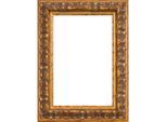 Rahmen , Goldfarben , Holz , Kiefer , rechteckig , 21x29.7 cm , Bilder & Rahmen, Bilderrahmen, Bilderrahmen & Fotorahmen