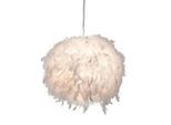 Novel Hängeleuchte, Weiß, Metall, Papier, Kugel, 150 cm, CE, Lampen & Leuchten, Innenbeleuchtung, Hängeleuchten, Pendelleuchten
