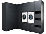 Mehrzweckschrank-Set LAUNDREEZY "Laundreezy, 12-tlg. Mehrzweckschrank-Set B/H/T 285/238/68 cm", anthrazit matt, B:285cm H:238cm T:68cm, Holzwerkstoff, Kastenmöbel-Sets, Mehrzweckschrank-Set, Breite 285 cm, Soft-Close-Funktion, höhenverstellbare Füße