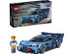 Konstruktionsspielsteine LEGO "Bugatti Vision GT Hypersportwagen (77253), LEGO Speed Champions", blau, Spielbausteine, Kinder, Kunststoff, Konstruktionsspielsteine, Made in Europe, Topseller