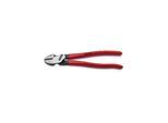 KNIPEX 74 01 200 Kraft-Seitenschneider mit Kunststoff überzogen schwarz atramentiert 200 mm)