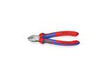 KNIPEX 70 02 180 Seitenschneider mit Comfort-Griffen schwarz atramentiert 180 mm)