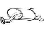 BOSAL Endschalldämpfer 163395 für HONDA