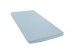 Spannbettlaken OTTO HOME "Physalis Topper COMFORT", hellblau, B:120cm L:200cm, Jersey, Obermaterial: 100% Baumwolle, Bettlaken, Spannbettlaken, Baumwolle, Matratzen bis 10 cm Höhe, Bettlaken, Spannbetttuch, Laken