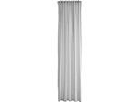 Vorhang HOMING "Derra" Gr. 1, grau, B:140cm H:245cm, Polyester, Gardinen, Vorhang, Vorhang Derra