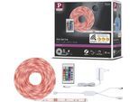 PAULMANN LED-Streifen "SimpLED Stripe Set 5m 230/12V DC Weiß Metall Kunststoff", weiß, Flammen 1 Stk., Lichterketten, RGB Zigbee, LED-Streifen