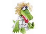Handpuppe HEUNEC "Jan & Henry, Krokodella", bunt, Puppen, KinderH:40cm, Flauschstoff, Handpuppe, H:40cm