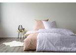 Wendebettwäsche SETEX "Baumwoll Streifen", beige, B/L: 135cm x 200cm, 1 Stk., 1 Stk., Renforcé, B/L: 80cm x 80cm, Renforcé, Obermaterial: 100% Baumwolle, Bettwäsche, Wendebettwäsche, in tollen Unifarben und gestreift