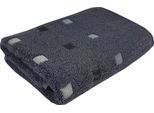 Handtuch Set FRAMSOHN FROTTIER "Quattro", grau (anthrazit, anthrazit, dunkelgrau), B:50cm L:100cm, Walkfrottier, Obermaterial: 75% Baumwolle, 25% Viskose, Handtücher, Handtuch Set, Mit natürlich weicher Buchenholzfaser