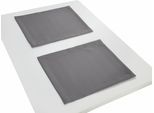 Platzset WIRTH "WirthNatur" Gr. 1, grau, B:40cm L:35cm, Obermaterial: 100% Baumwolle, Platzsets, Platzset