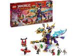 Konstruktionsspielsteine LEGO "Lichtbogendrache (71836), LEGO Ninjago", bunt, Spielbausteine, Kinder, Kunststoff, Konstruktionsspielsteine, Made in Europe