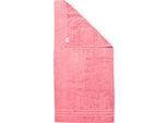 Duschtuch DONE. "Daily Uni", rosa (blossom), B:70cm L:140cm, Walkfrottier, Obermaterial: 100% Baumwolle, Handtücher, Duschtuch, Uni Farben, saugfähiges Walkfrottier
