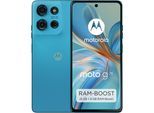 MOTOROLA Smartphone "moto g75 256GB", Energieeffizienz: B, blau (aqua blau), 256 GB, Mobiltelefone, Smartphone