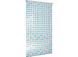 Duschrollo KLEINE WOLKE, blau, B:134cm H:240cm, Kunststoff, Duschvorhänge, Duschrollo, ausziehbar, 128 x 240 cm