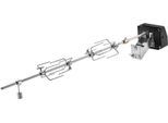 Grillspieß RÖSLE "ALLFLAME-Serie", silber, Edelstahl, Spieße, Grillspieß, Drehspieß inkl. Elektromotor
