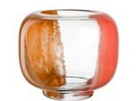 Dekovase LEONARDO "Vase CIPRIA DUE", bunt (mehrfarbig), B:30cm H:26cm T:30cm, Glas, Vasen, Dekovase