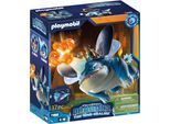 Konstruktions-Spielset PLAYMOBIL "Dragons: The Nine Realms - Plowhorn & D'Angelo (71082)", bunt, Spielbausteine, Kinder, Kunststoff, Konstruktions-Spielset, Made in Germany