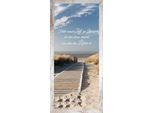 Bild mit Rahmen BÖNNINGHOFF "Strand- Spruch", braun (farbe bild(er): vintage), B:23cm H:49cm T:2cm, MDF, Papier, Bilder, Bild mit Rahmen