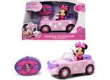 RC-Auto JADA "Disney, Minnie Roadster, 2,4GHz", rosa, Fernlenkfahrzeuge, Kinder, Kunststoff, RC-Auto