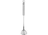 Schneebesen RÖSLE, silber (silberfarben), B:4,4cm H:4,4cm, Edelstahl 18/10, Schneebesen, Schneebesen, Quirlbesen in Profi-Qualität, Edelstahl 18/10, spülmaschinengeeignet