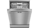 MIELE Standgeschirrspüler "G 7210 SC Front", Energieeffizienz: A, silber (cleansteel front), B:59,8cm H:84,5cm T:60cm, Geschirrspüler, Standgeschirrspüler