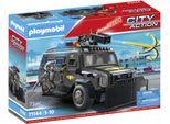 Konstruktions-Spielset PLAYMOBIL "SWAT-Geländefahrzeug (71144), My Action Heroes", bunt, Spielbausteine, Kinder, Kunststoff, Konstruktions-Spielset, Made in Europe; mit Licht und Sound