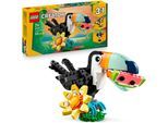 Konstruktionsspielsteine LEGO "Wilde Tiere: Tropischer Tukan (31173), LEGO LEGO Creator", bunt, Spielbausteine, Kinder, Kunststoff, Konstruktionsspielsteine, Made in Europe