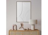 Bild REINDERS "Terrace", weiß (farbe bild(er): weiß), B:50cm H:70cm T:3cm, Holzwerkstoff, Bilder, Bild, mit 3D-Textur, handgefertigt