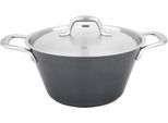 Fleischtopf CARL SCHMIDT SOHN "Altena", grau (dunkelgrau), Ø:24cm, Töpfe, Fleischtopf, Ø 24 cm, Induktion