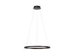 JUST LIGHT Pendelleuchte "RITUS", grau (anthrazit), 1, Ø 5,9cm, 1 Stk., Leuchten, LED, dimmbar, Switchmo, Pendelleuchte