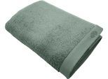 Duschtuch FRAMSOHN FROTTIER "Botanic Deluxe Badetuch", grün (tannengrün), B:67cm L:140cm, Walkfrottier, Obermaterial: 70% Baumwolle, 30% Modal (TENCEL™), Handtücher, Duschtuch, superweich, hergestellt in Österreich, neutrale Buchenholzfaser Modal